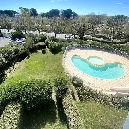 Joli T2 Confort, Piscine, Superbe Terrasse A 300m De La La Grande Motte